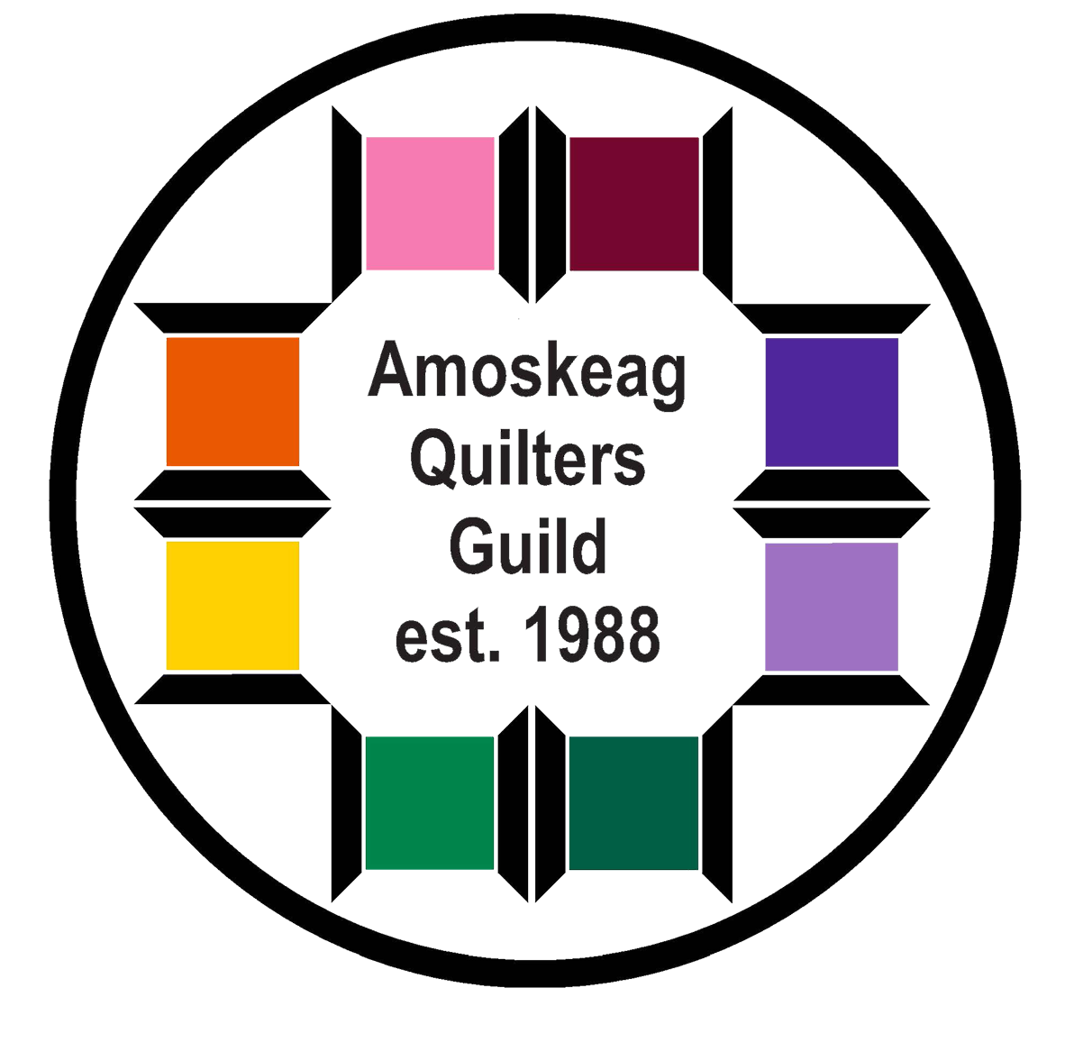 Amoskeag Quilters Guild Logo